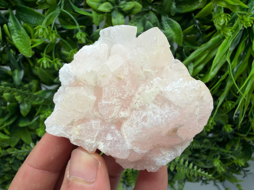UV Reactive Mangano Calcite Crystal, Androvo Mine, Bulgaria