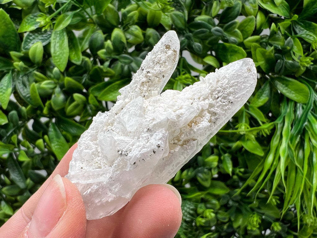Transparent Quartz with Pyrite, Krushev Dol Mine Crystal, Bulgaria