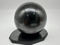 8cm Shungite Sphere: EMF & 5G Protection, Healing Crystal