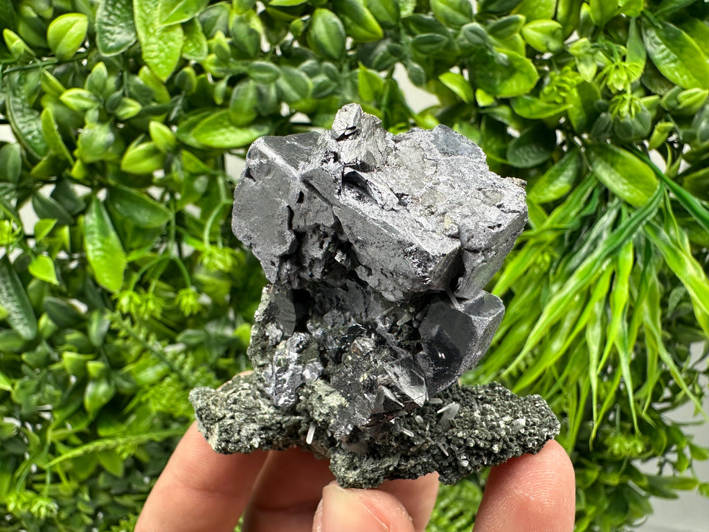 Galena Quartz Sphalerite Matrix, Borieva Mine Mineral Specimen
