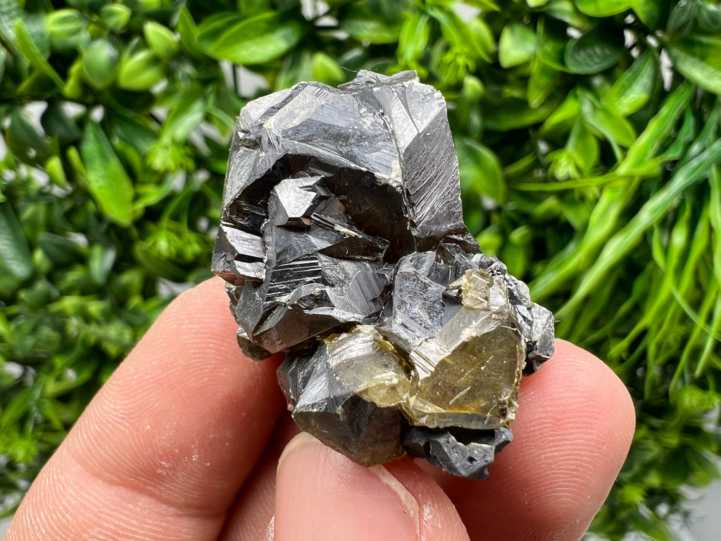 Transparent Sphalerite Gem: Rare Cleiophane Crystal Mineral Stone
