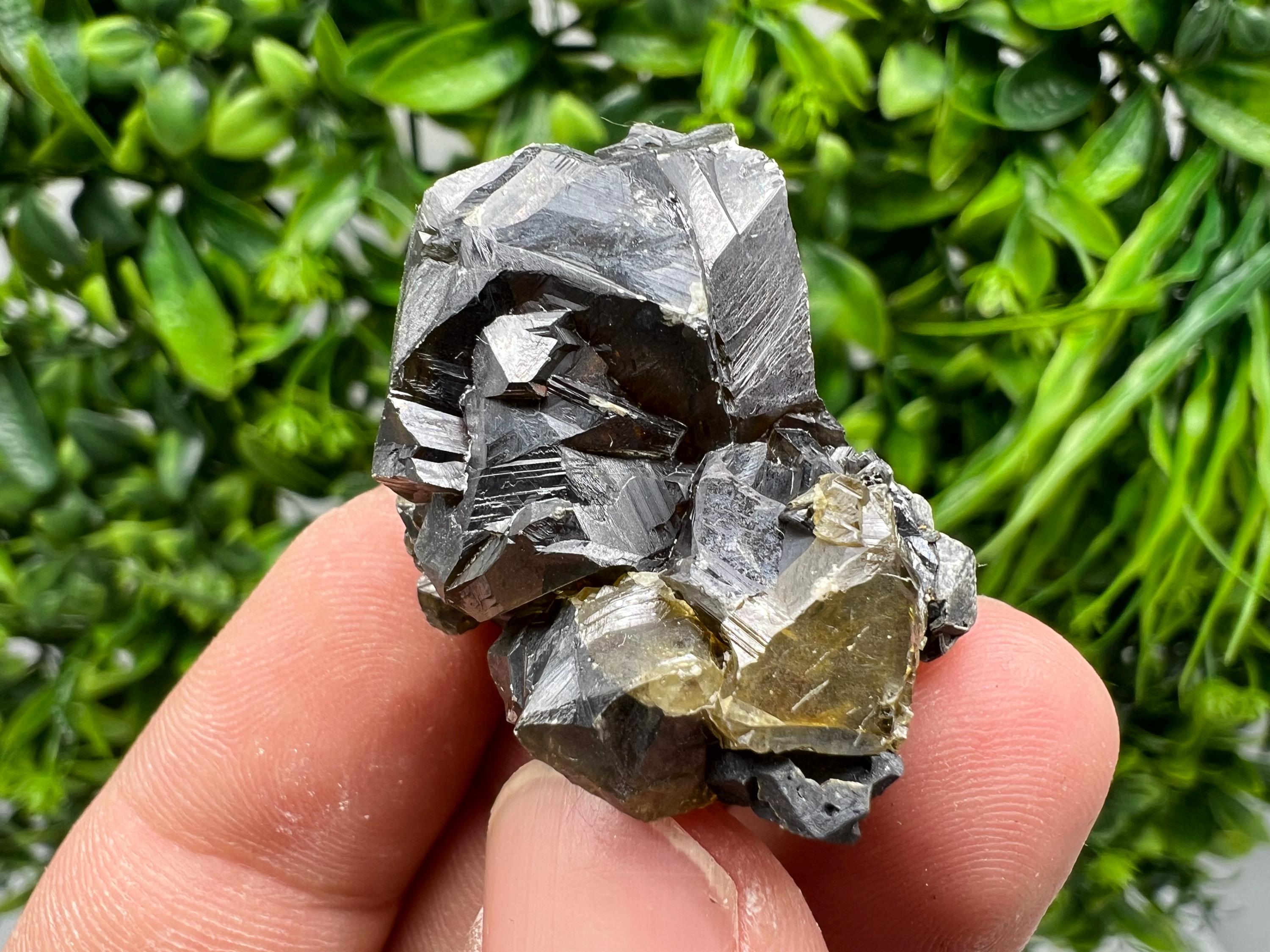 Transparent Sphalerite Gem: Rare Cleiophane Crystal Mineral Stone