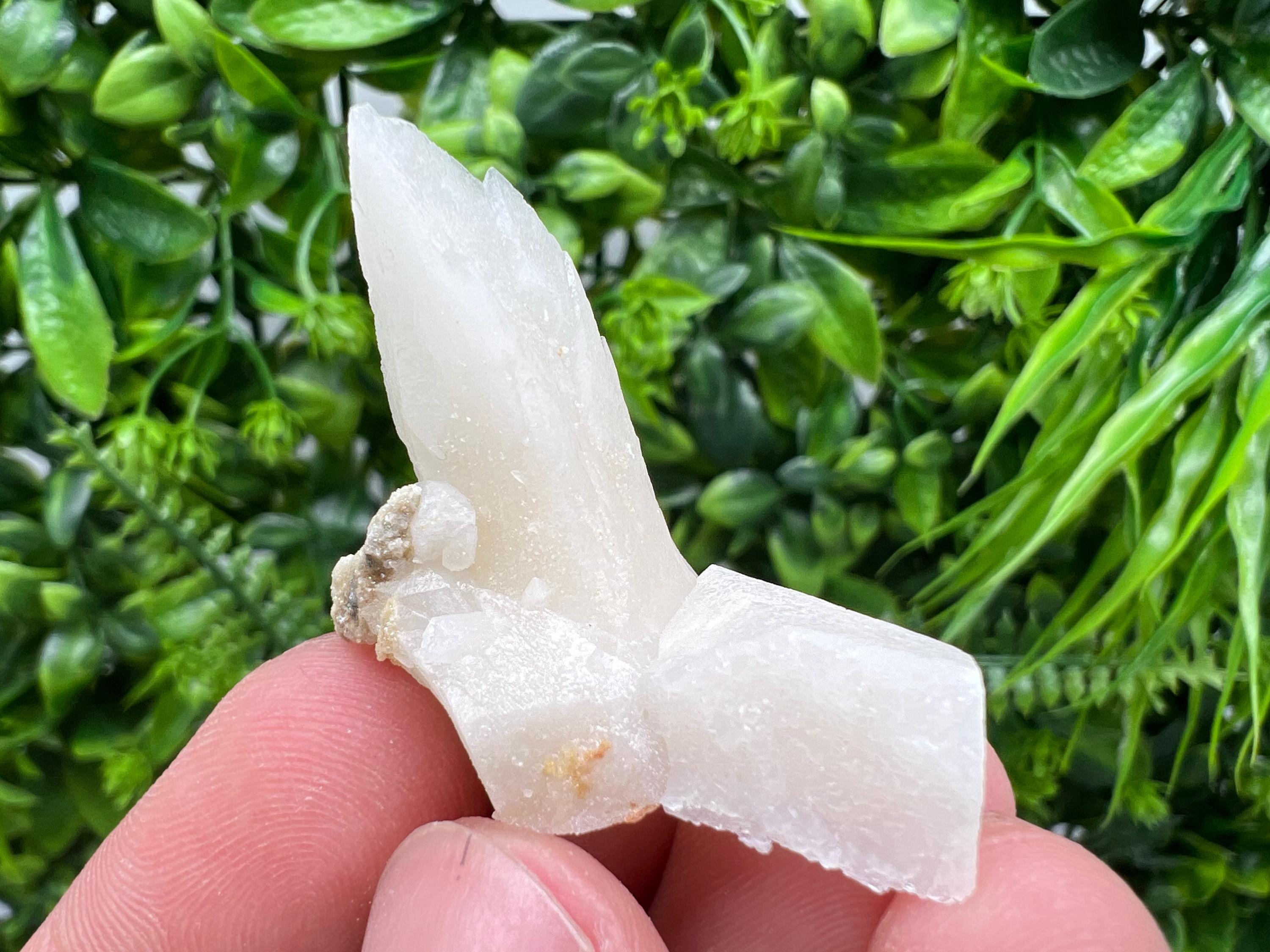 Calcite on Aragonite: Natural Healing Crystal from Bulgaria