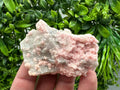 Rhodochrosite on Quartz, Starnica Mine, Bulgaria Crystal