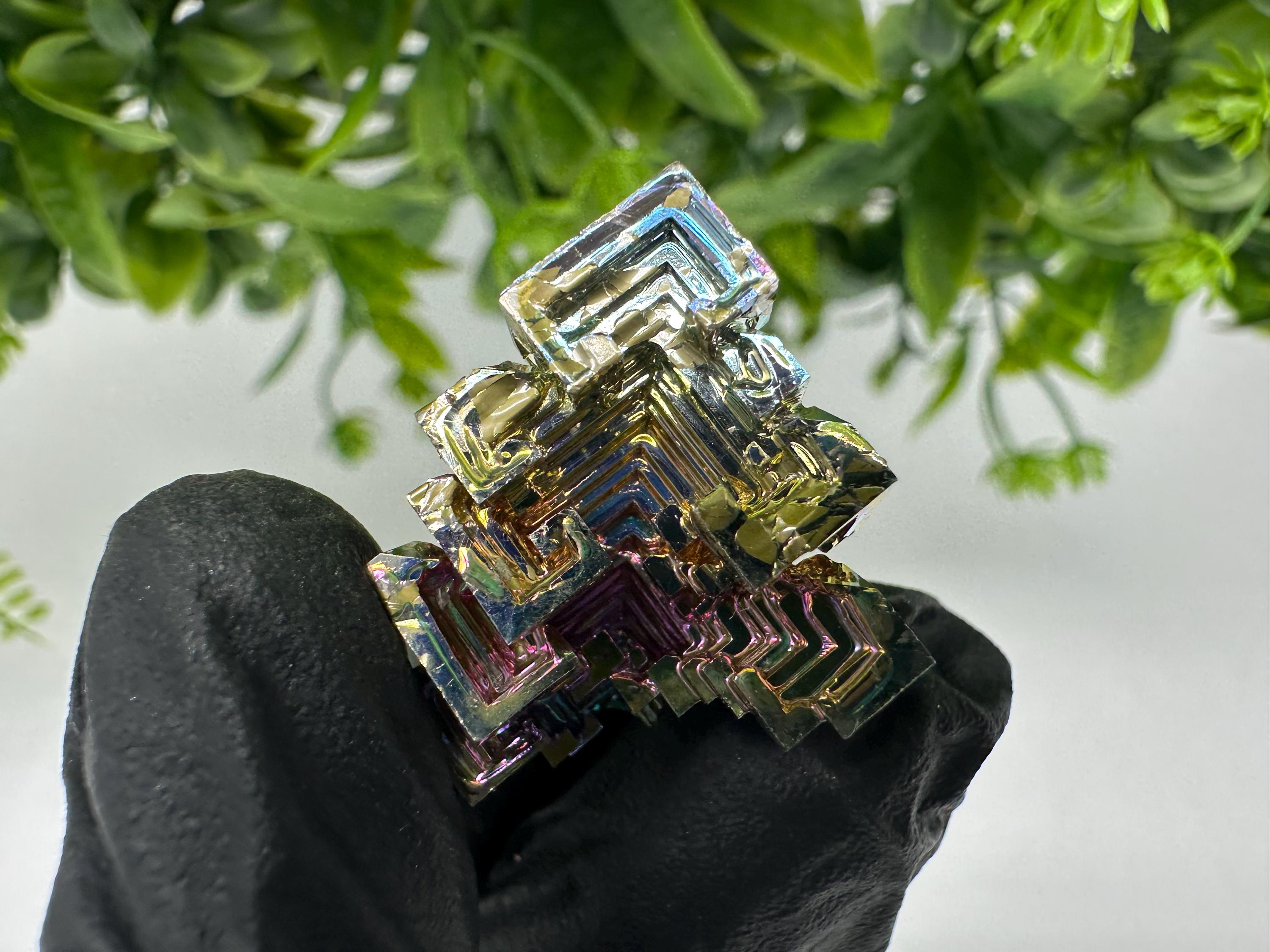 Rainbow Bismuth Crystal: Rare Gemstone Specimen,wholesale Bismuth