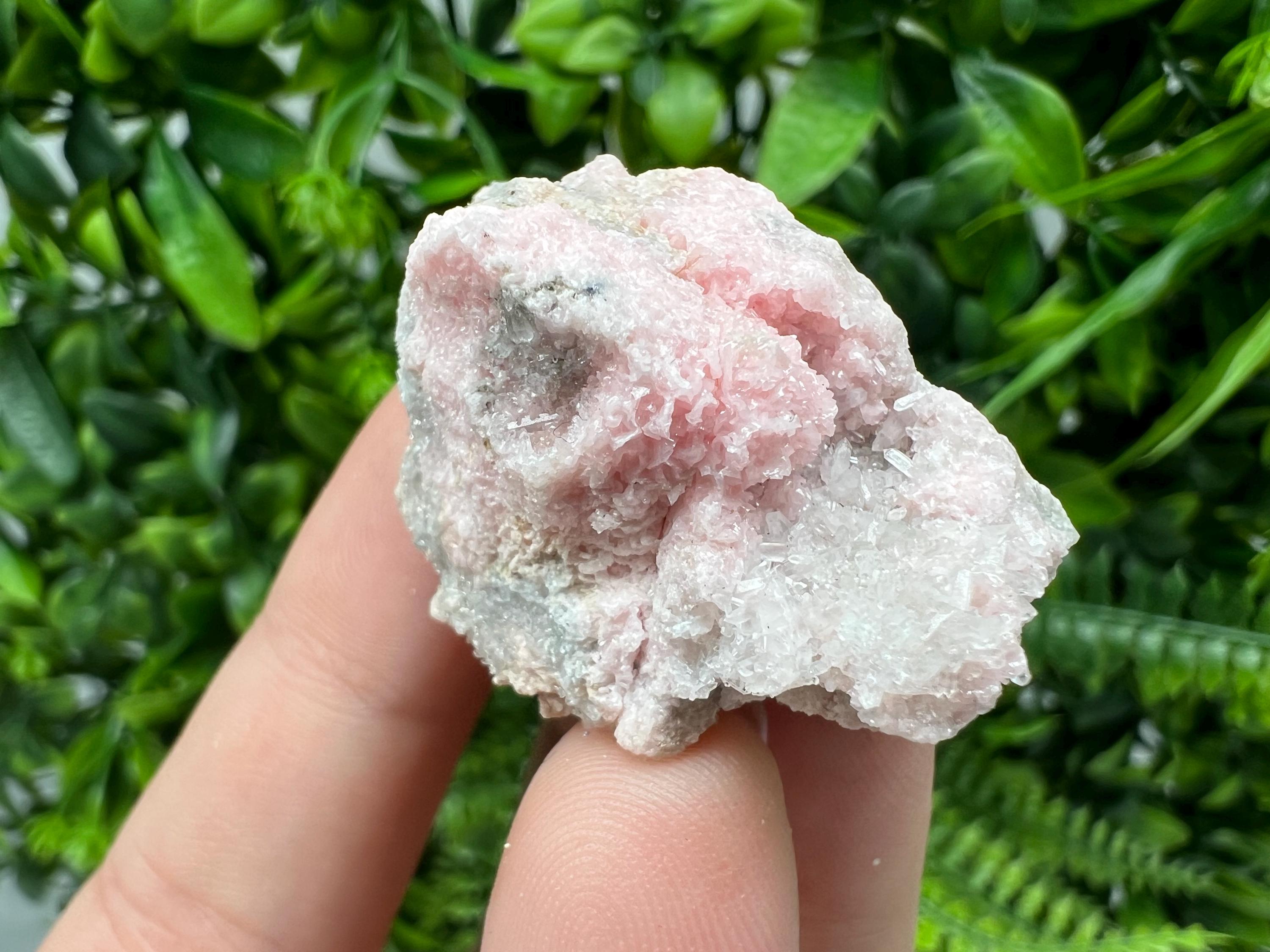 Pink Rhodochrosite Crystal, Starnica Mine, Bulgaria