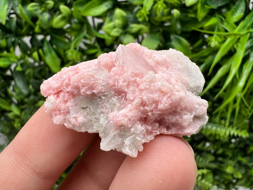 Beautiful Rhodochrosite perfect pink colour Starnica Mine Davidcovo Bulgaria natural minerals souvenir crystal gift home decor stone gift