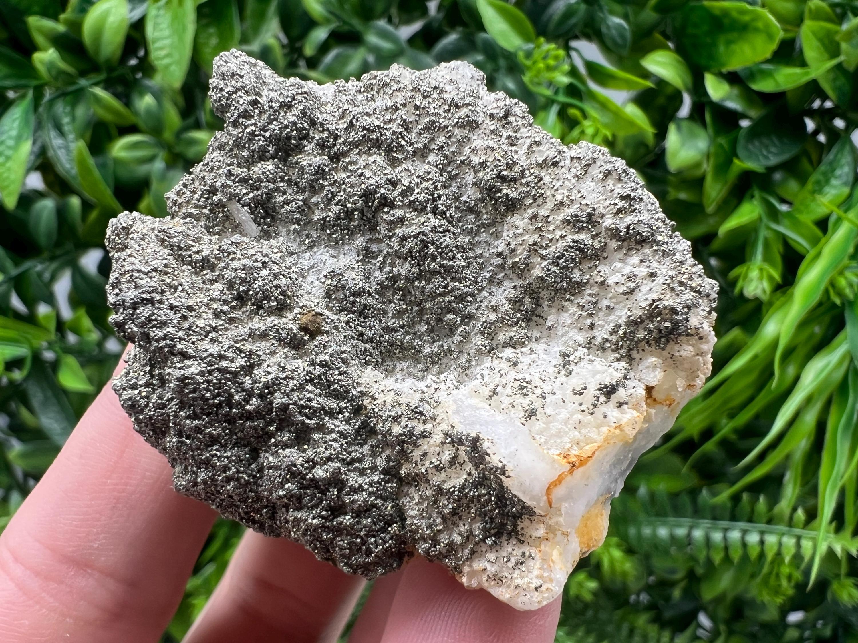 Barite,Marcasite on Chalcedony,from Androvo mine,Bulgaria,natural minerals souvenir,collection crystal,rare Barite cluster,gift,home
