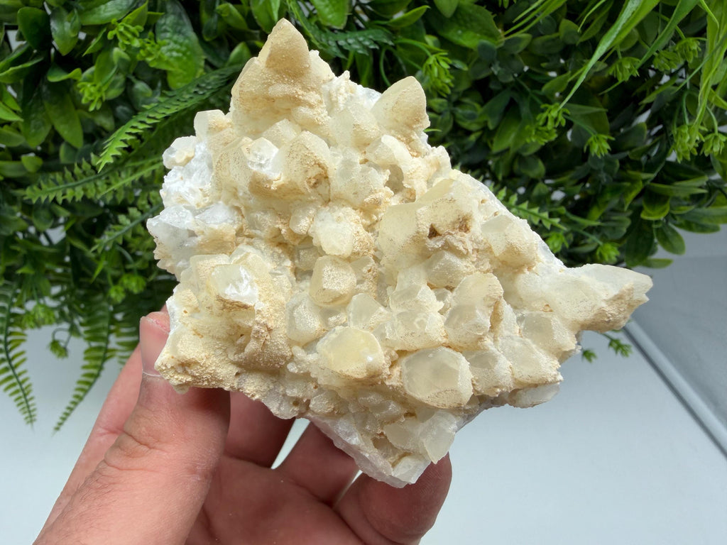 Milky Quartz Calcite Specimen, Borieva Mine Bulgaria, Home Decor Stone