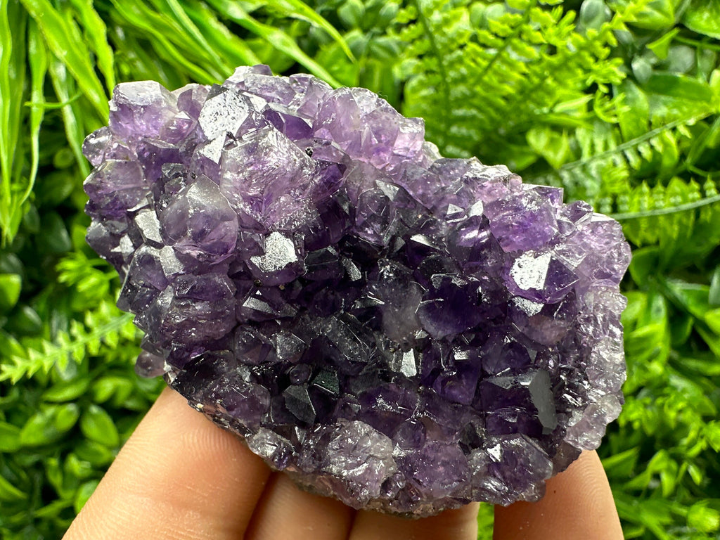 Uruguay Amethyst Cluster: Purple Quartz Crystal, Home Decor