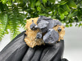 Quartz with Pyrite,Galena,iron oxide Specimen: Borieva Mine Crystal Decor