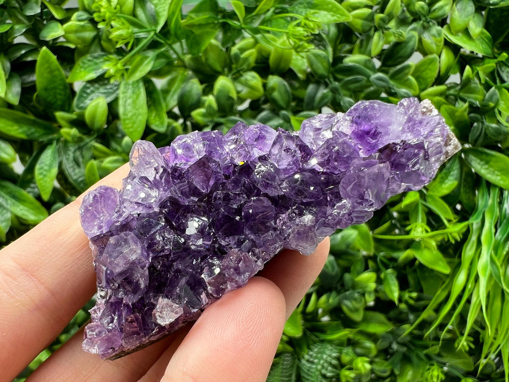 Uruguay Amethyst Cluster, Purple Crystal Home Decor, 55 grams