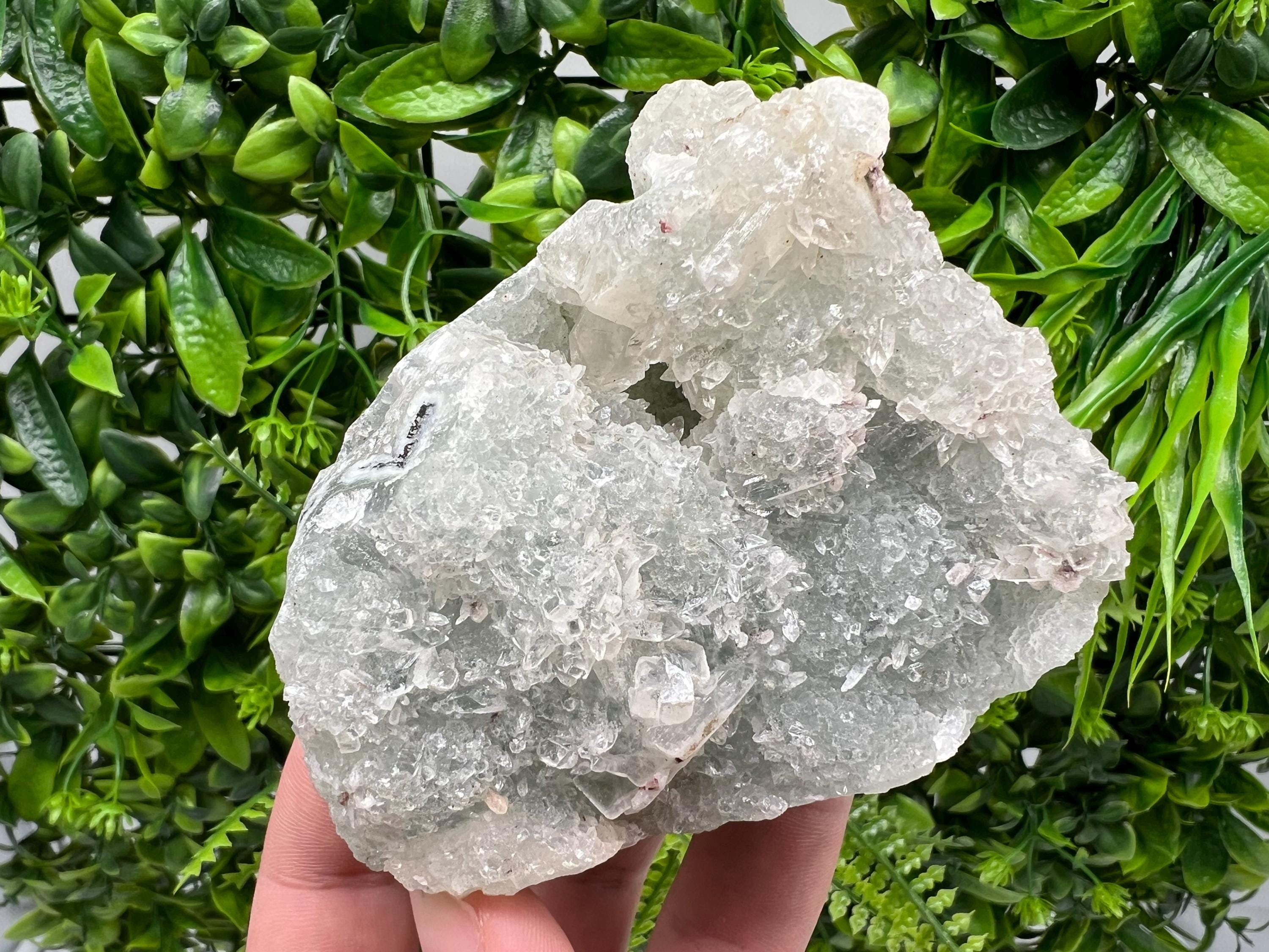 Natural Chalcedony Specimen: India Minerals, Crystal Home Decor