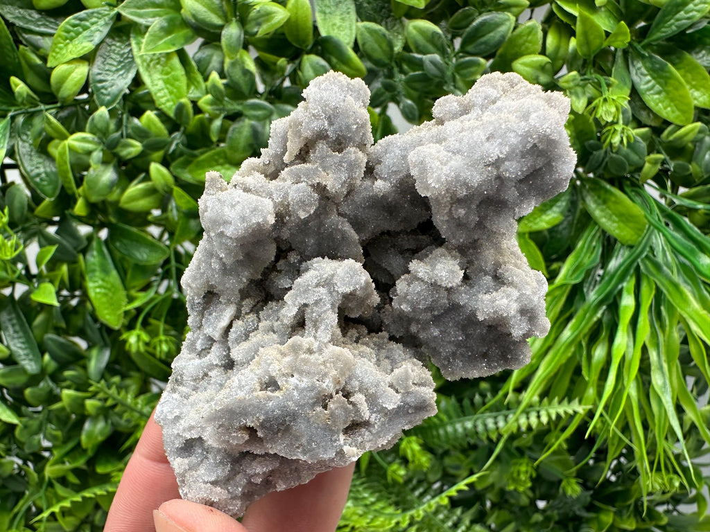 Natural Chalcedony Specimen: India Crystal Stone, Home Decor