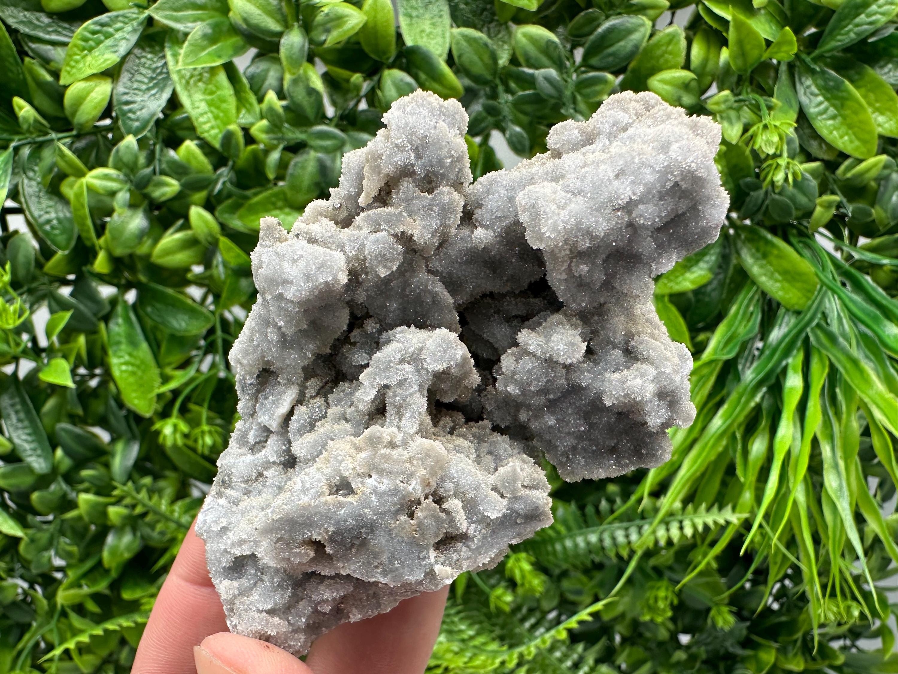 Natural Chalcedony Specimen: India Crystal Stone, Home Decor