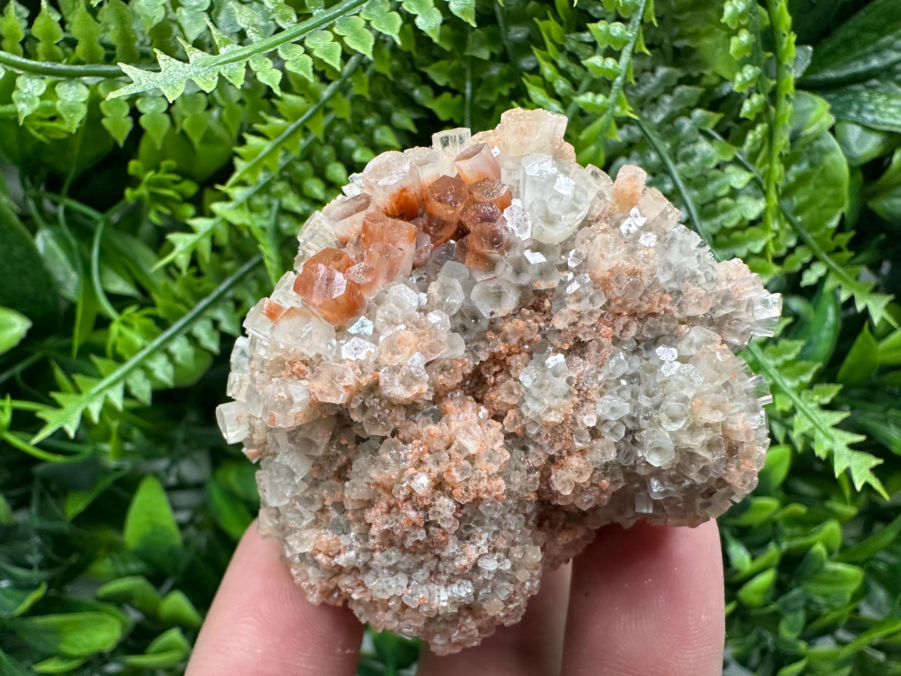 Moroccan Aragonite Sputnik Crystal Cluster: Raw Stone Decor
