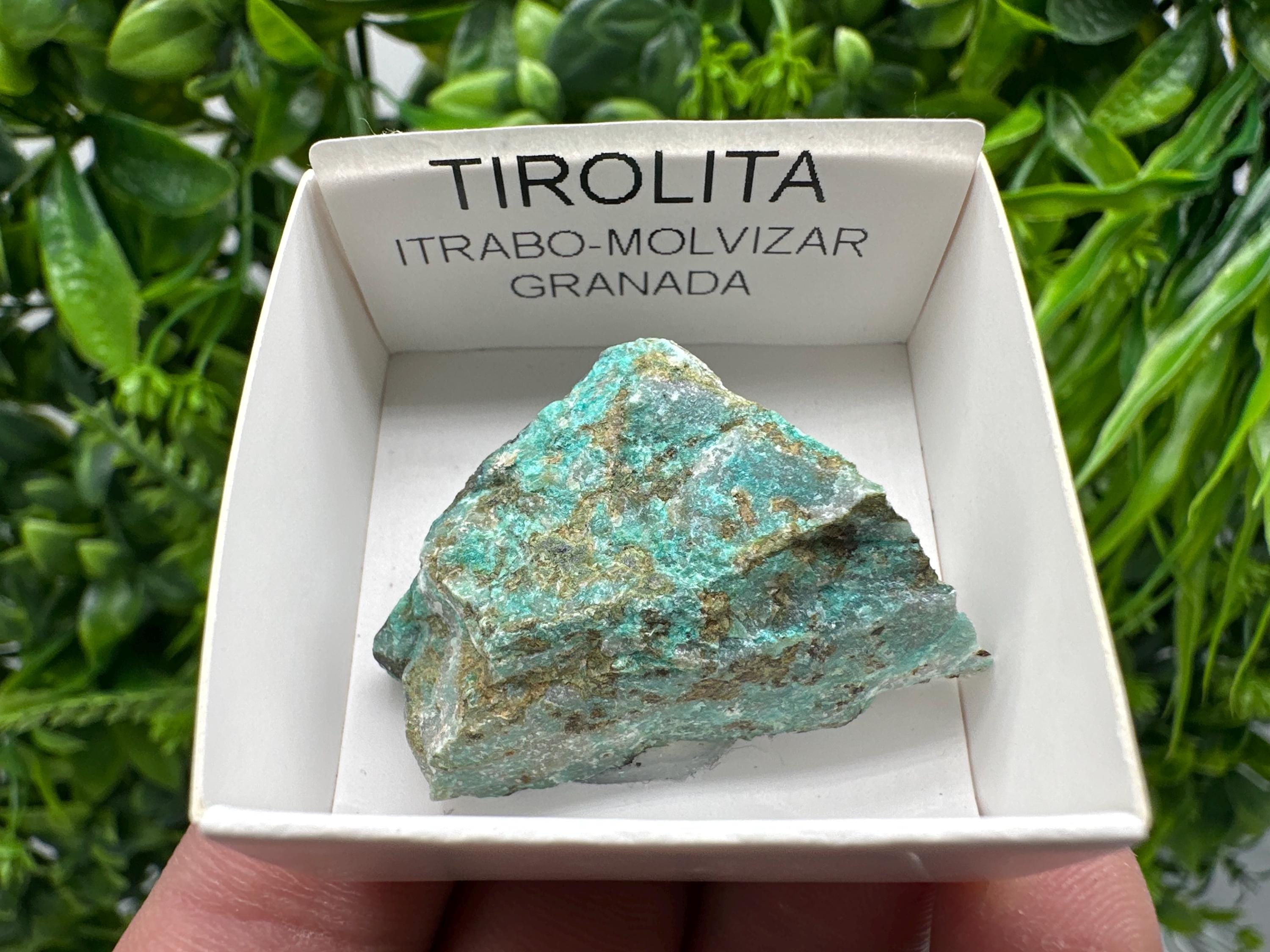 Rare Raw Tirolite Specimen: Granada Spain Mineral Collection