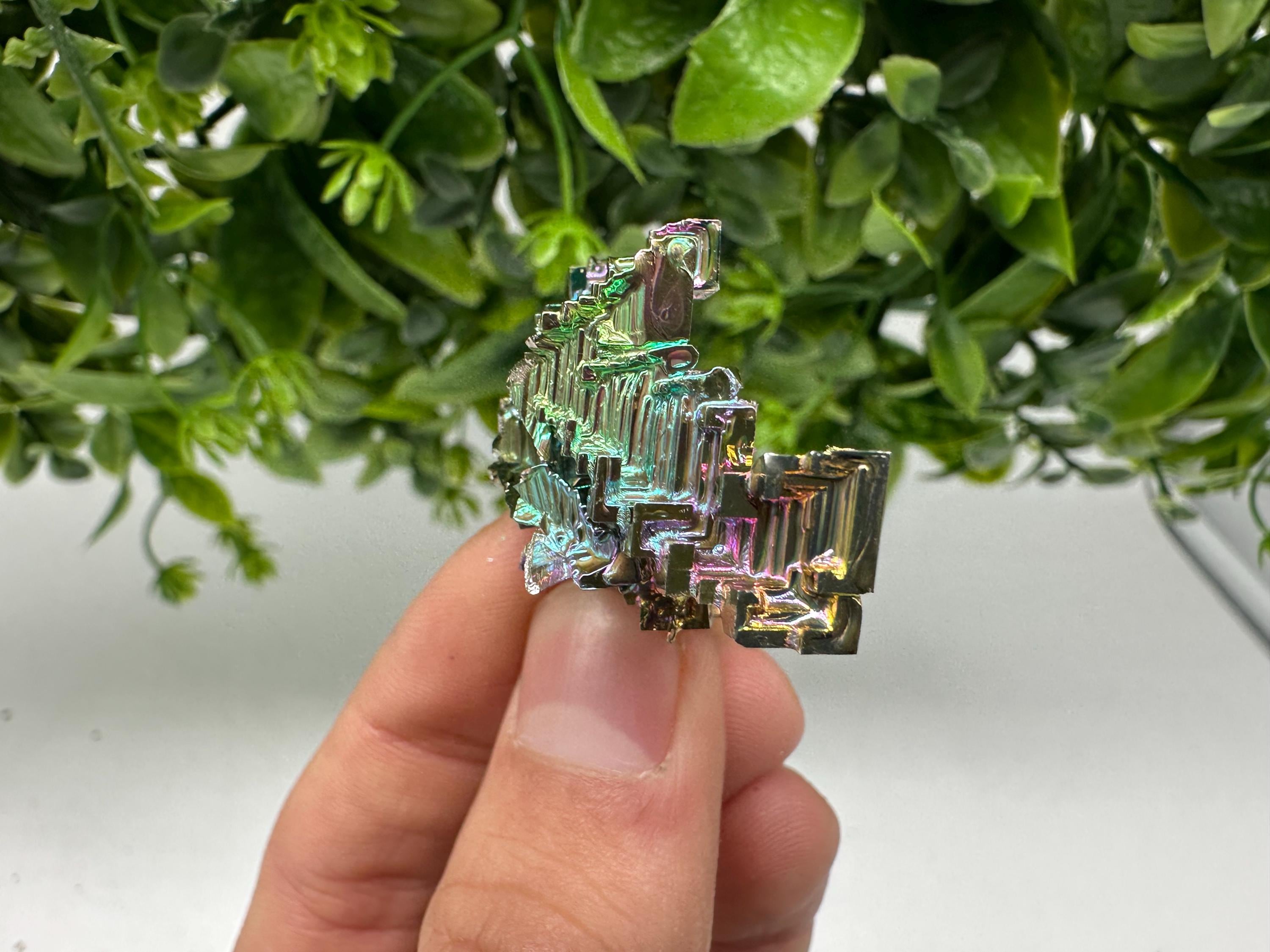 Rainbow Bismuth Crystal: Rare Gemstone Specimen,wholesale Bismuth