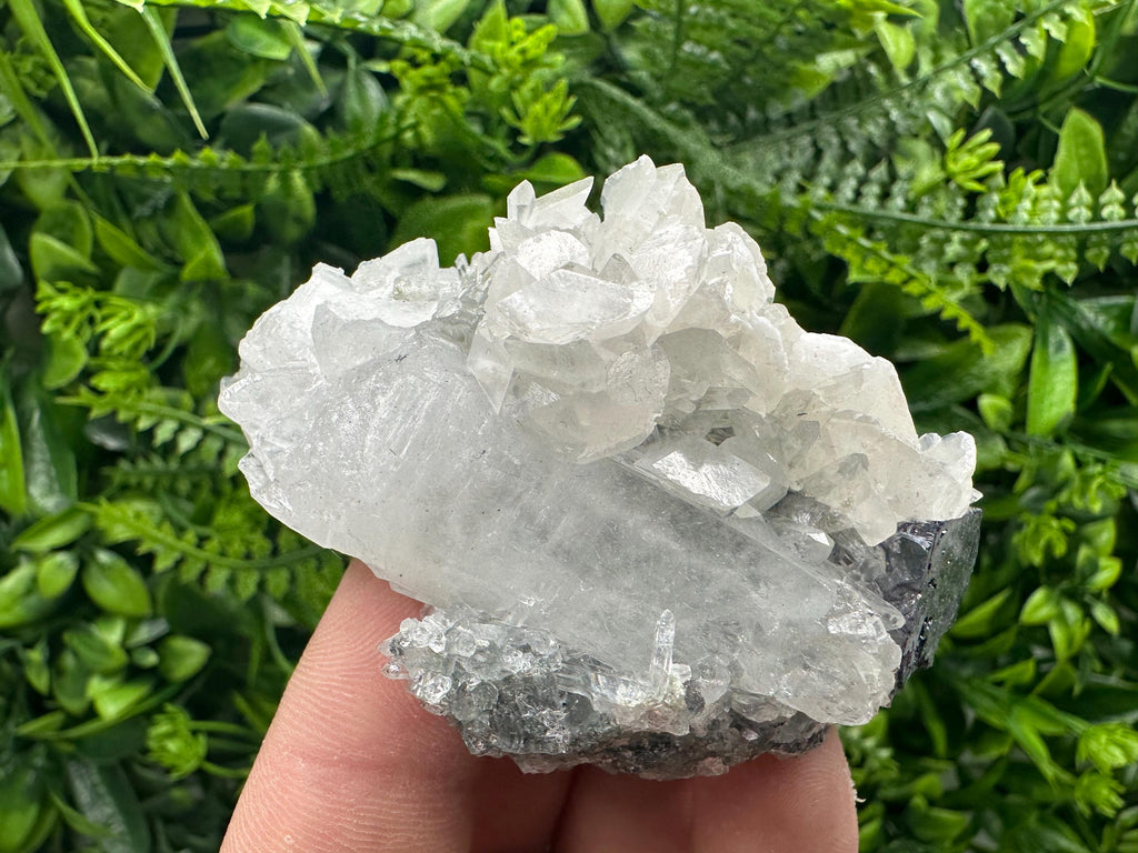 Quartz Galena Calcite Specimen: Borieva Mine, Bulgaria