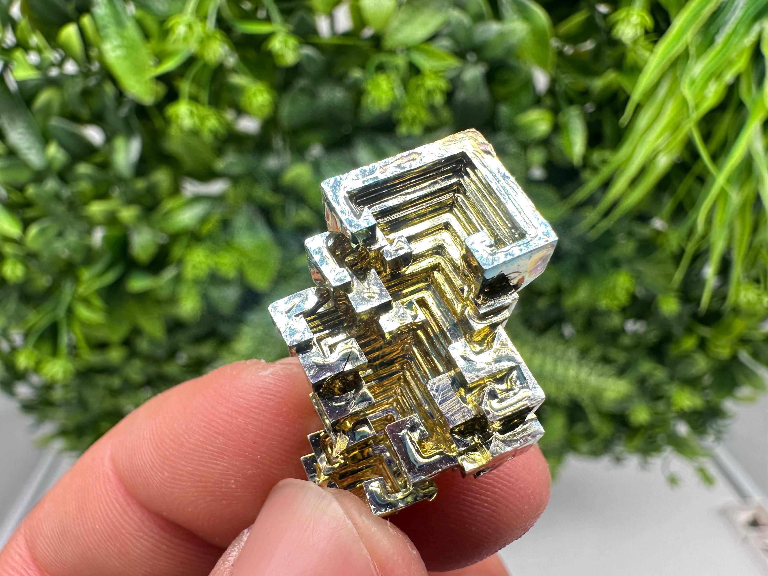 Rainbow Bismuth Crystal: Rare Gemstone Specimen,wholesale Bismuth