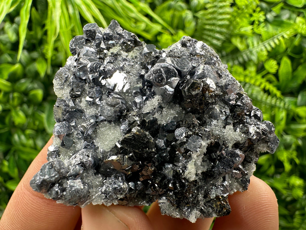 Galena Sphalerite on Quartz, Borieva Mine Crystal Specimen