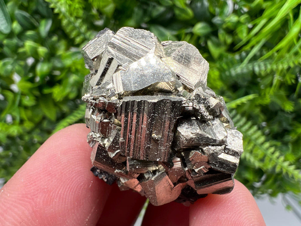 Golden Pyrite Cluster, Sphalerite Mineral Specimen, Madan Bulgaria