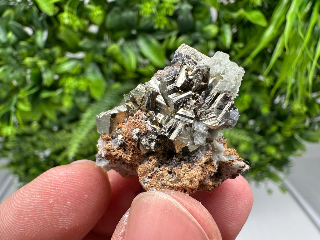 Golden Pyrite,Sphalerite from 9th September mine,Madan,Bulgaria,natural,collectible mineral specimen,home decor crystal,Pyrite cluster,