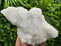 Chlorite Quartz Cluster, Chalcedony Mineral Specimen