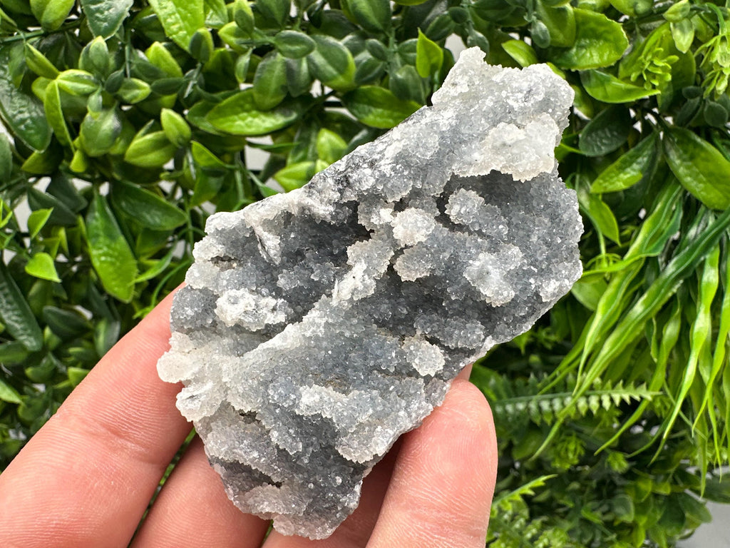Natural Chalcedony Specimen: India Crystal Mineral, Home Decor