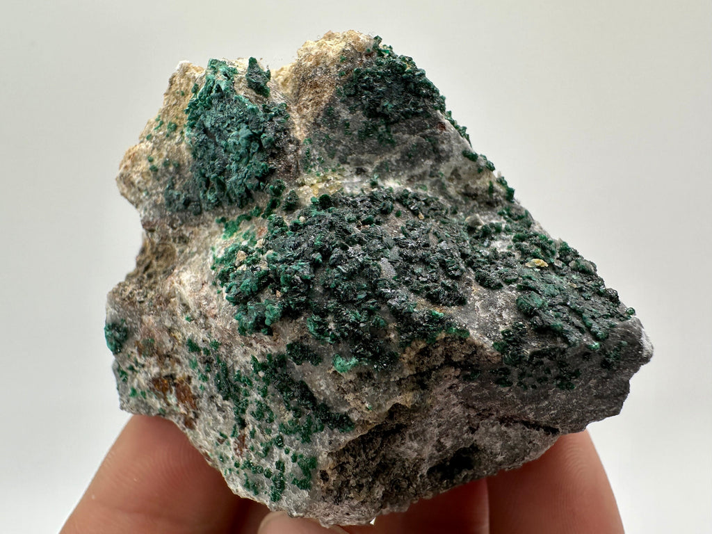 Green Polished Malachite Crystal from Congo, Mineral Specimen (6.5/4.5/4.5cm)