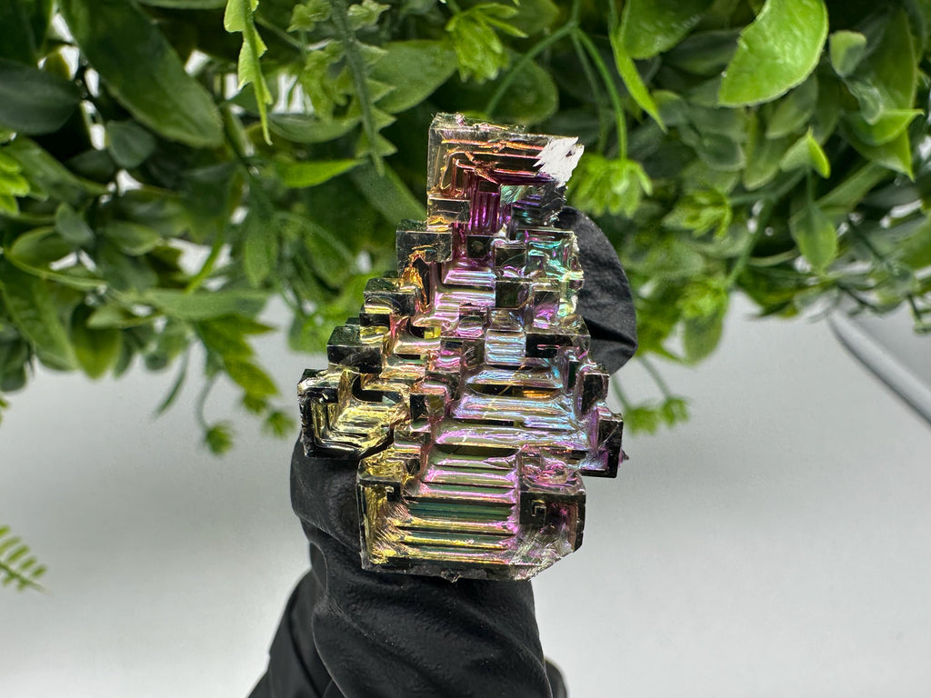 Rainbow Bismuth Crystal: Rare Gemstone Specimen,wholesale Bismuth