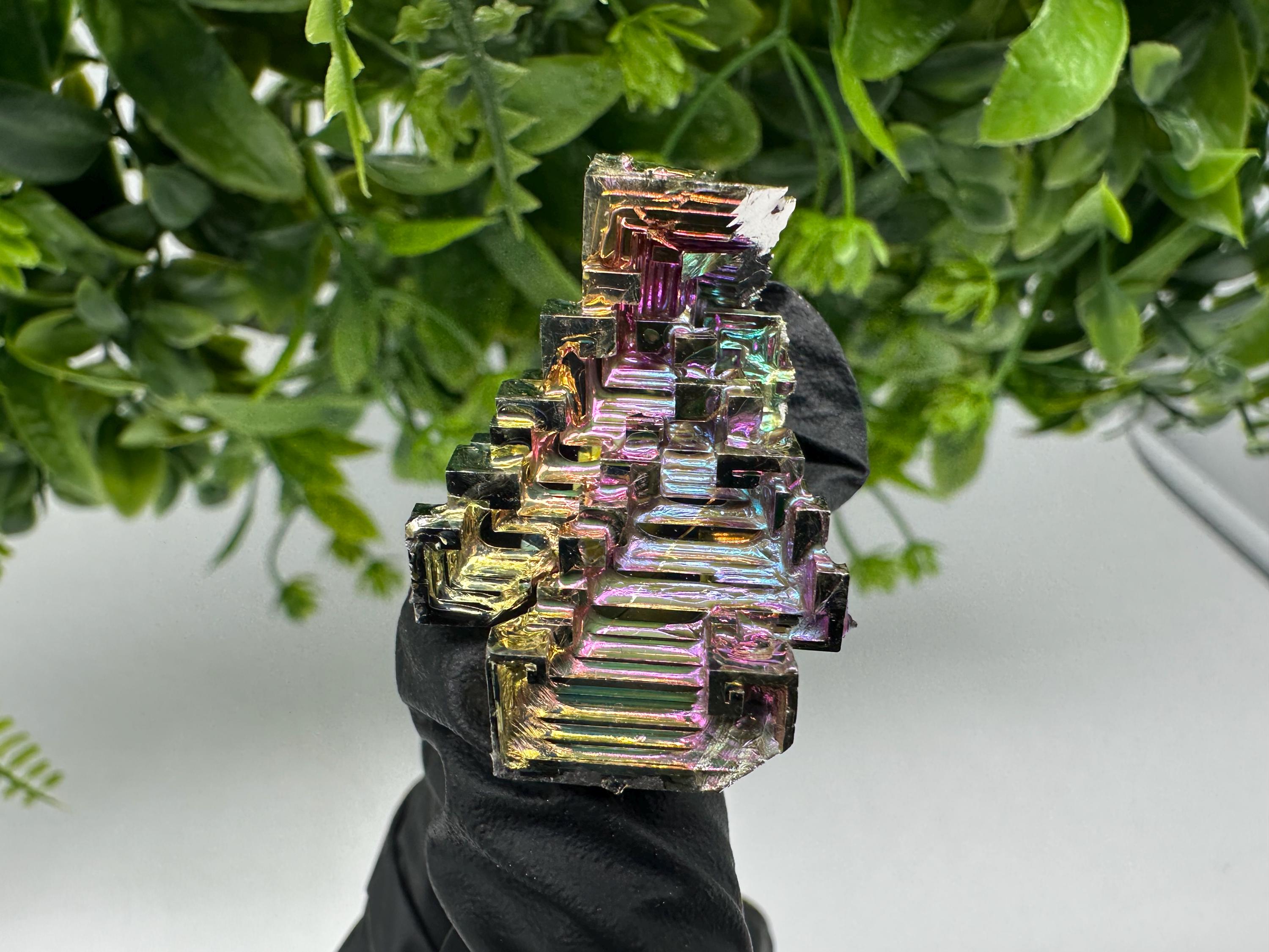 Rainbow Bismuth Crystal: Rare Gemstone Specimen,wholesale Bismuth