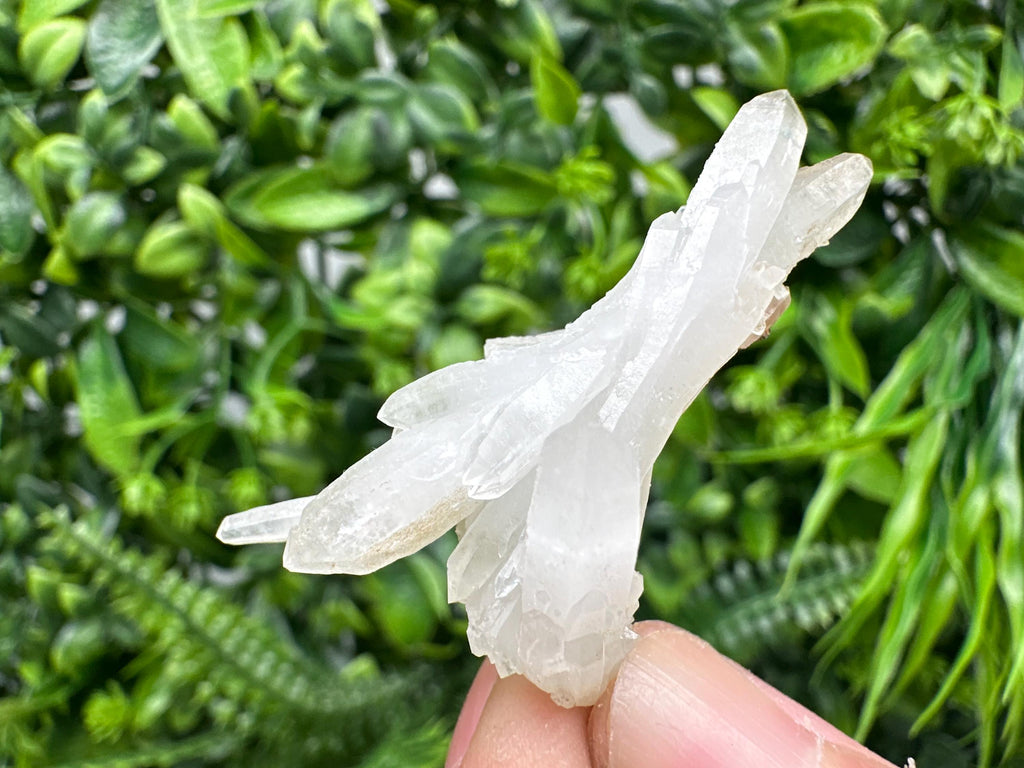 Quartz Limonite Crystal Specimen, Iron Oxide Mineral Decor