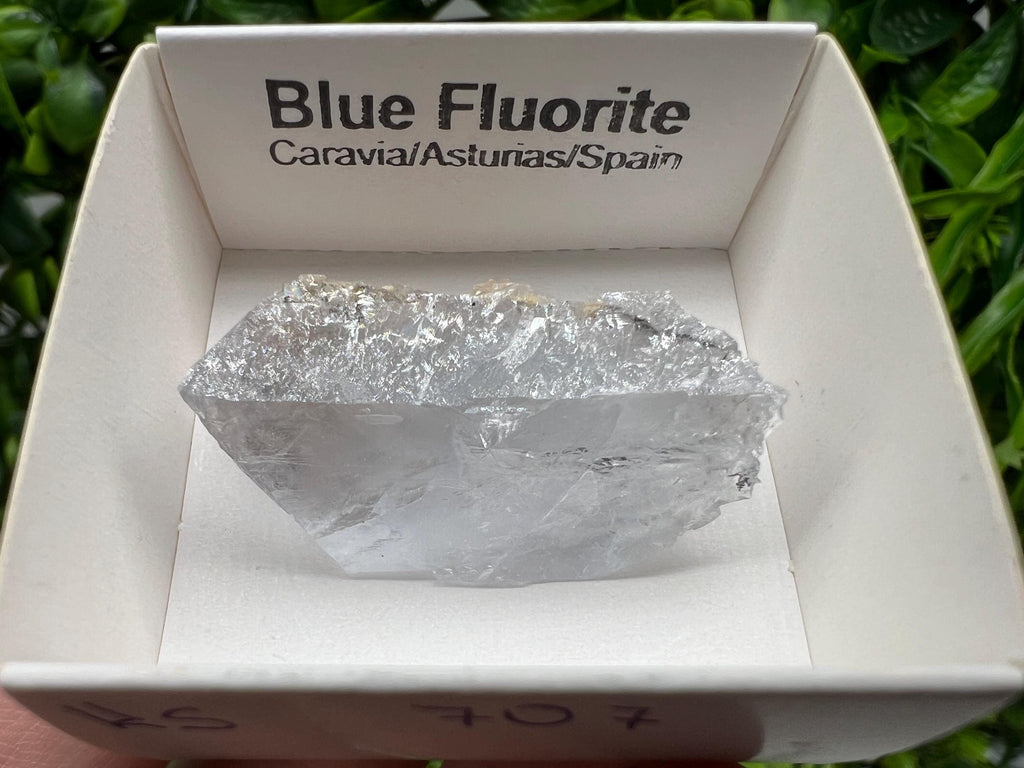 Blue Fluorite Mineral Specimen: Spain Collection (3.5/2.5cm)