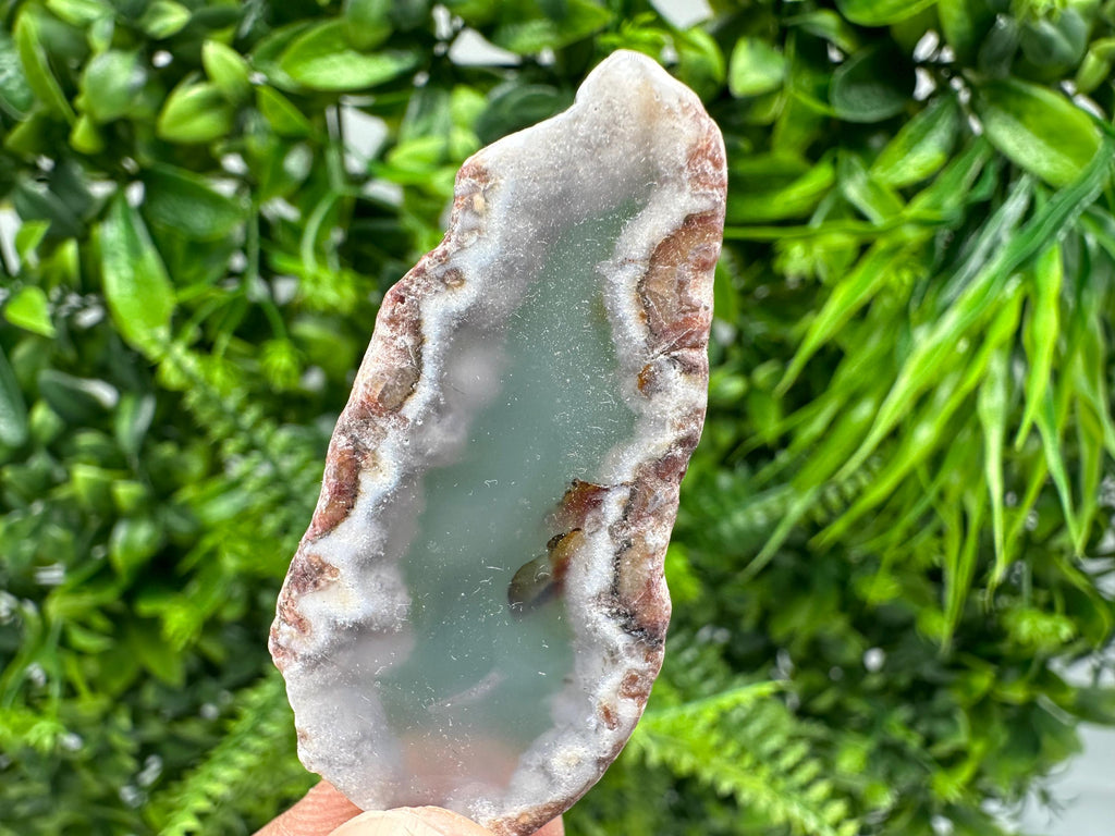 Polished Agate Slice: Spiritual Healing Crystal Coaster (2.5/5cm)