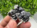 Collected Skeletal GALENA,Sphalerite,Quartz,Calcite from Krushev dol mine,Madan,Bulgaria,natural,collectible mineral specimen home decor