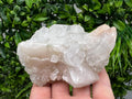 Apophyllite Stilbite on Chalcedony, India Crystal Mineral Specimen