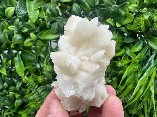 Calcite on Aragonite: Djurcovo Mine, Bulgaria Crystal