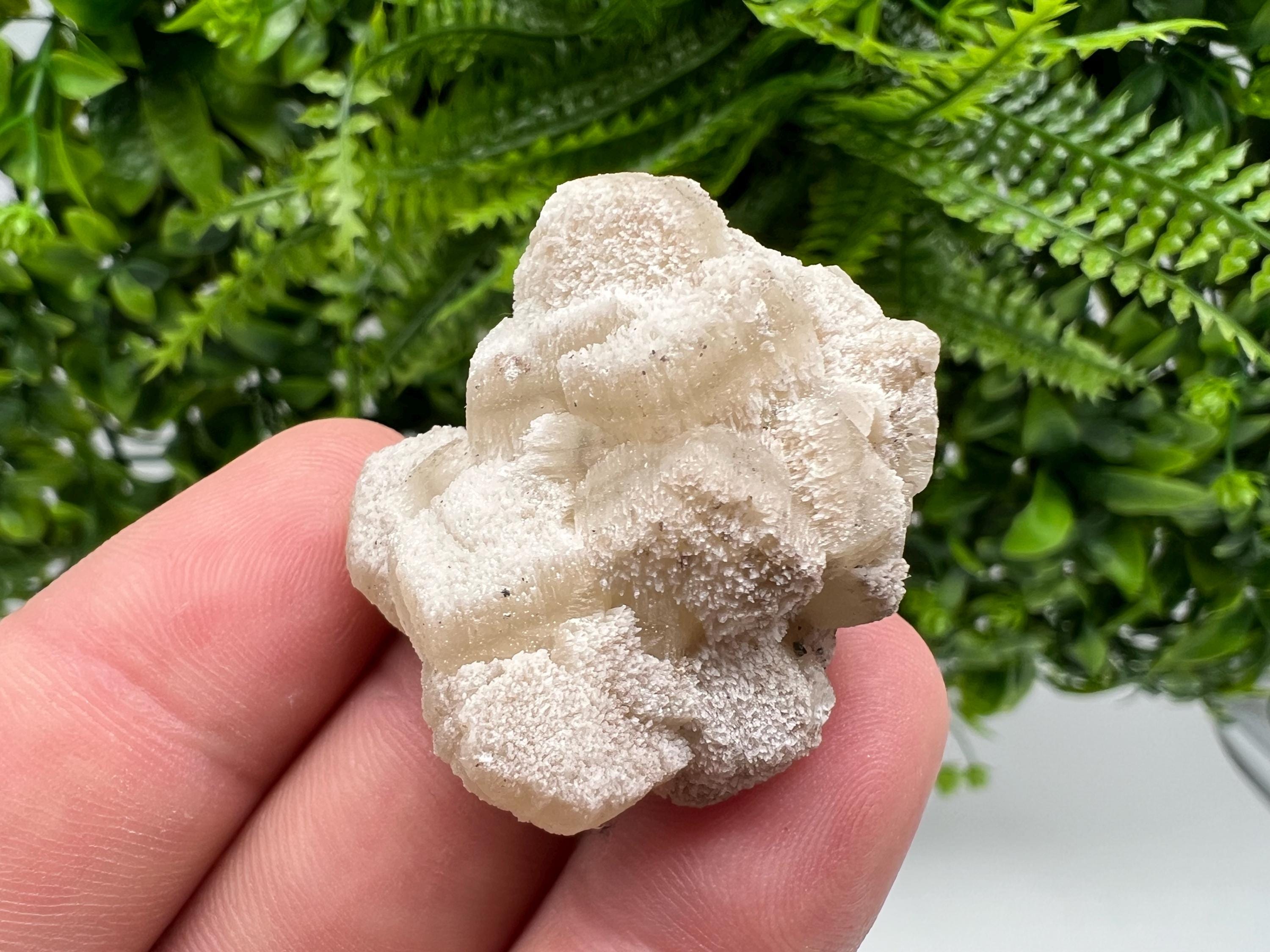 Natural Calcite Cluster: Bulgarian Mineral Specimen, Home Decor Stone