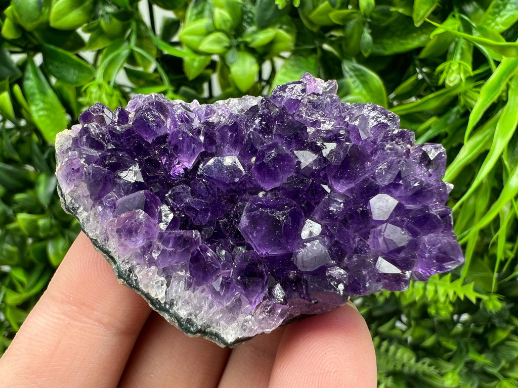 Uruguay Amethyst Crystal: Purple Quartz Home Decor, Energy Stone