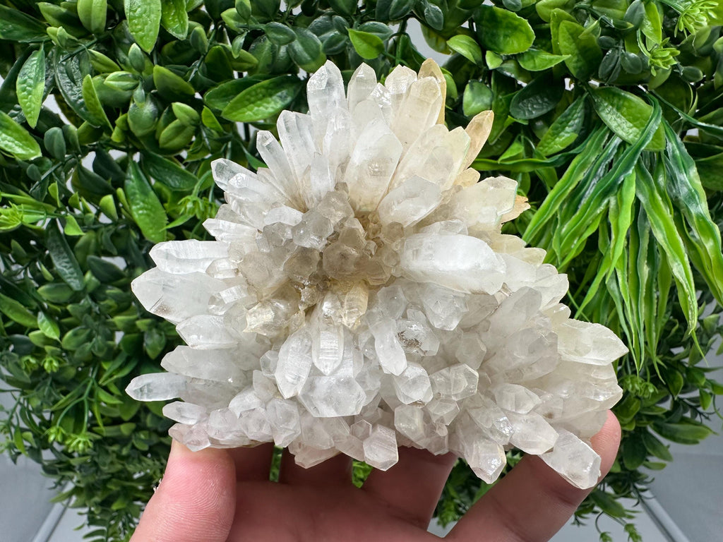 Quartz with Limonite Minerals: Crystal Home Decor Stone Collection