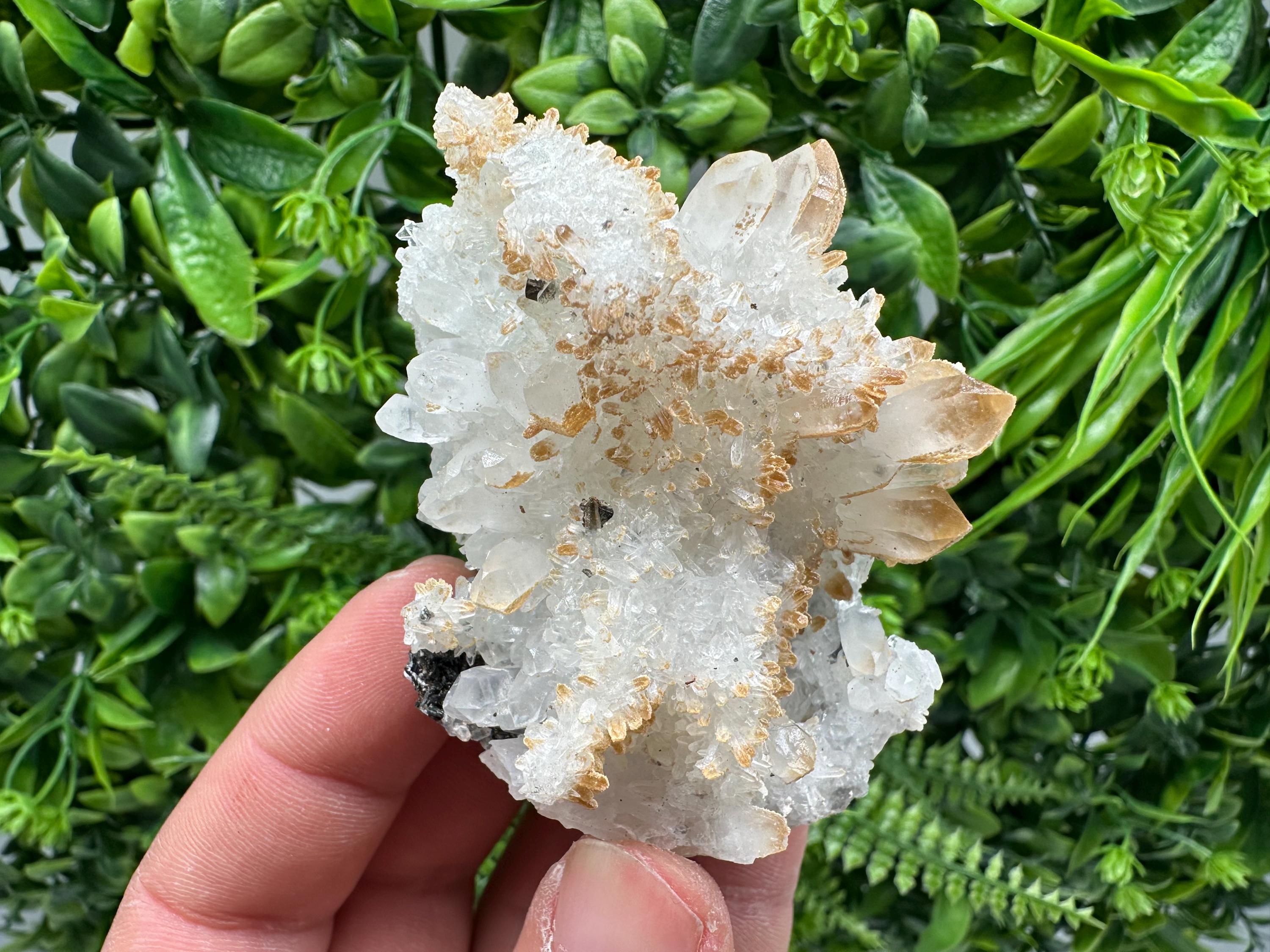 Quartz Sphalerite Chalcopyrite Mineral Specimen, Madan Bulgaria