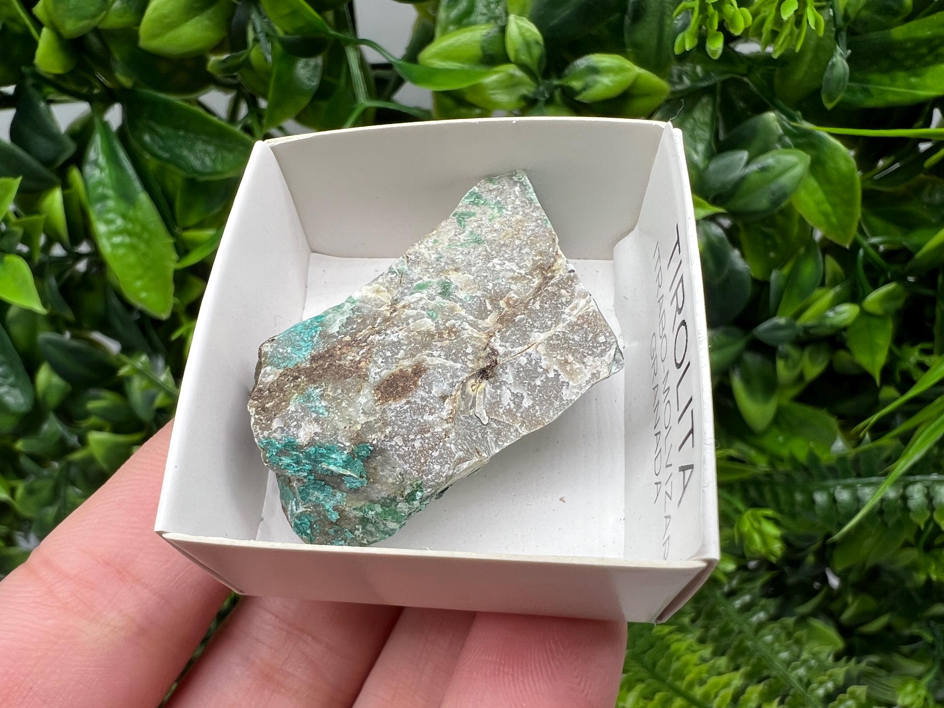 Rare Raw Tirolite Mineral Specimen: Granada, Spain Crystal Collection