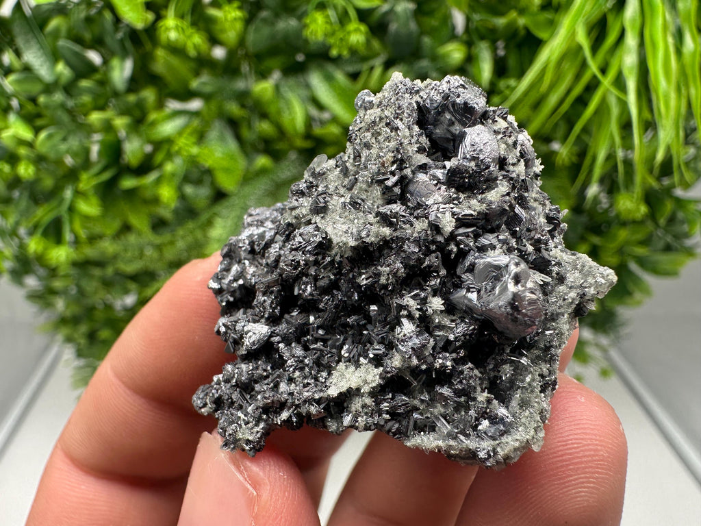 Collected Skeletal GALENA,Sphalerite,Quartz,Calcite from Krushev dol mine,Madan,Bulgaria,natural,collectible mineral specimen home decor