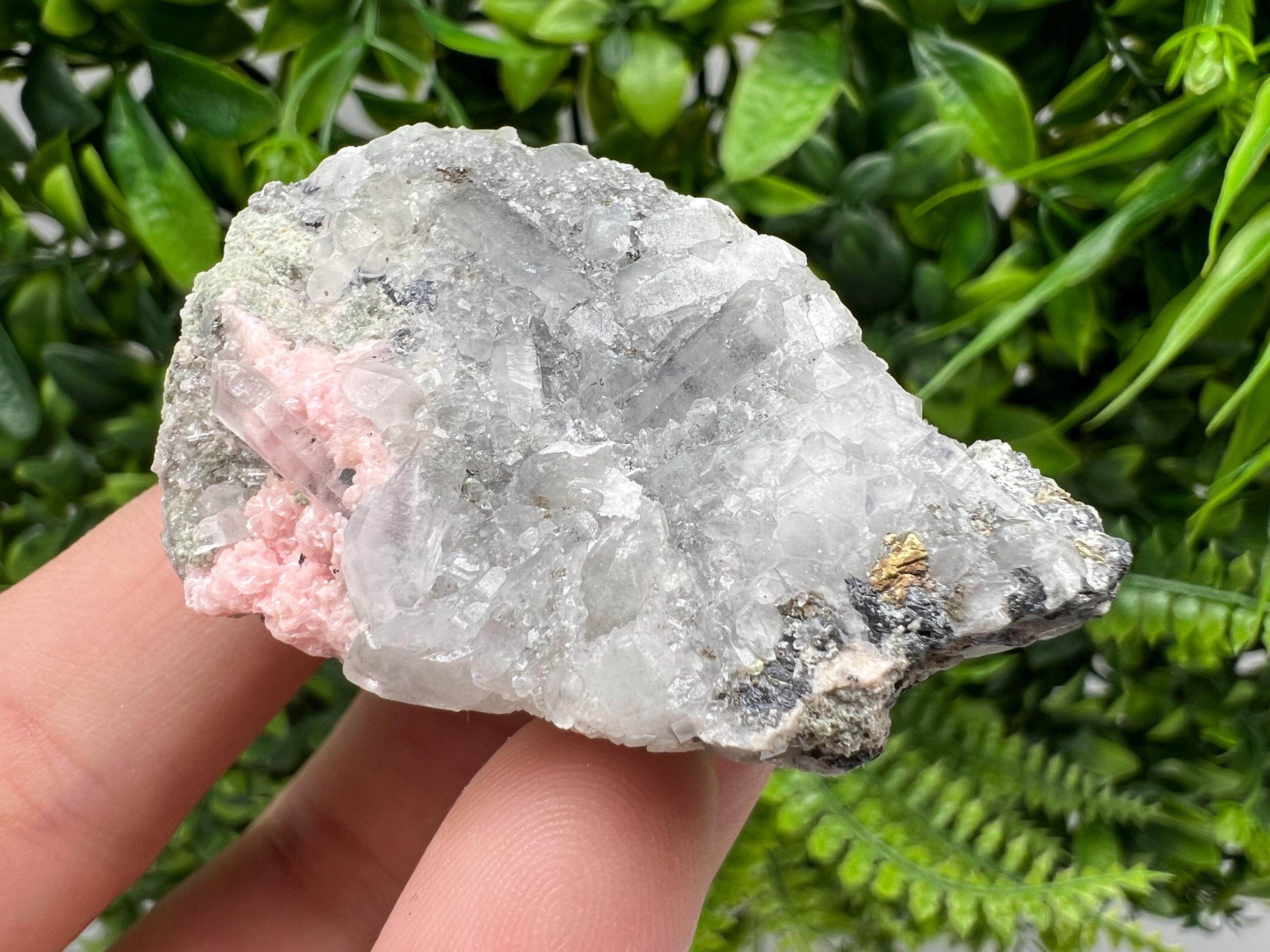 Pink Rhodochrosite Crystal, Starnica Mine, Bulgaria