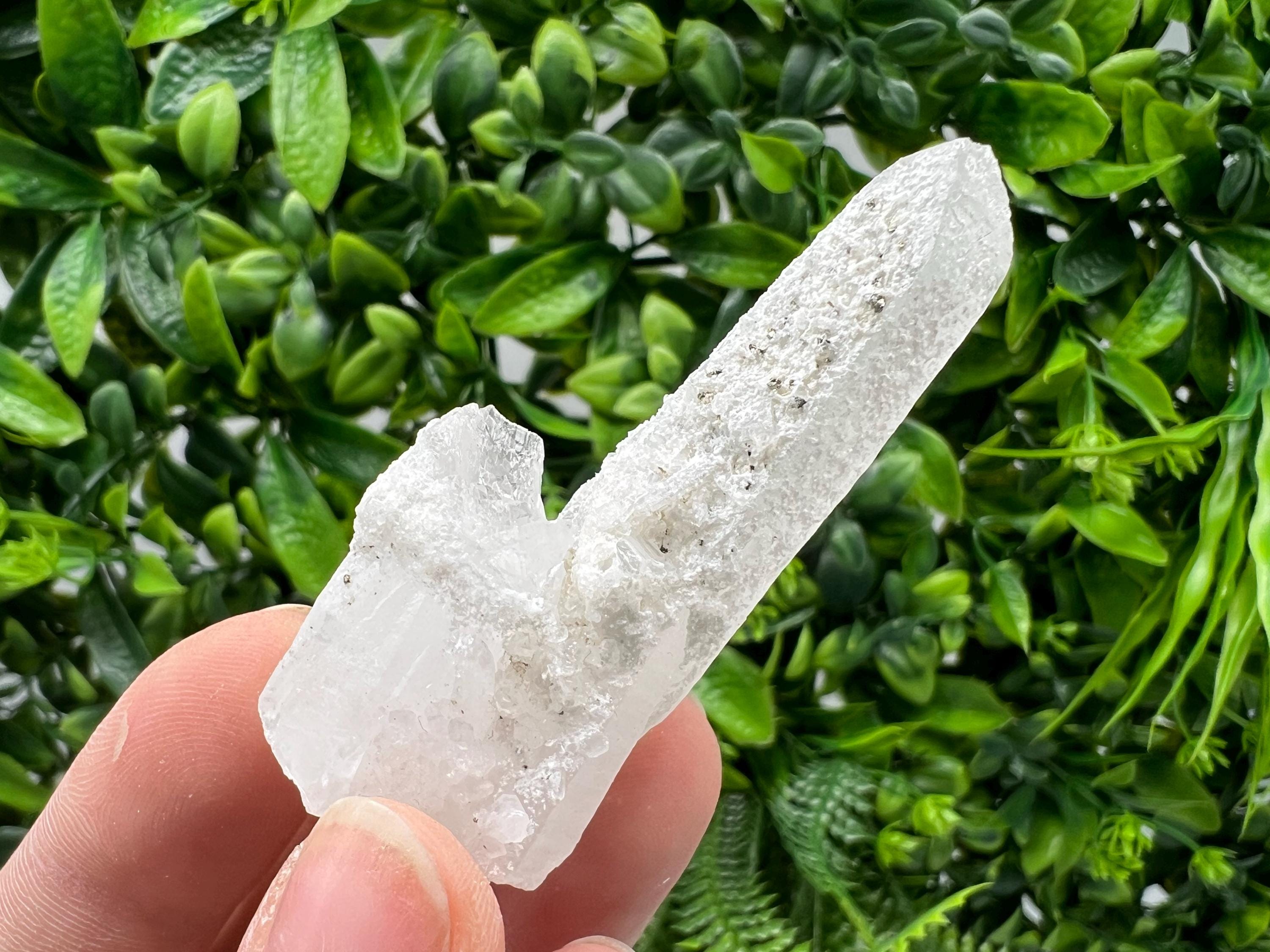 Transparent Quartz with Pyrite, Krushev Dol Mine Crystal, Bulgaria
