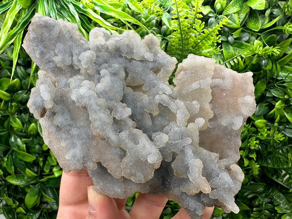 Chalcedony Quartz Cluster with Chlorite, Madan Bulgaria