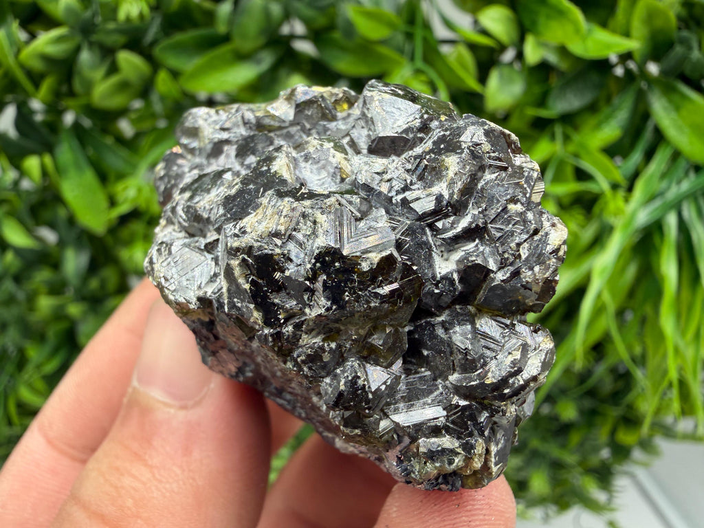 Sphalerite Cleiopfane Gemstone: Transparent Yellow Crystal Mineral Specimen (Bulgaria)