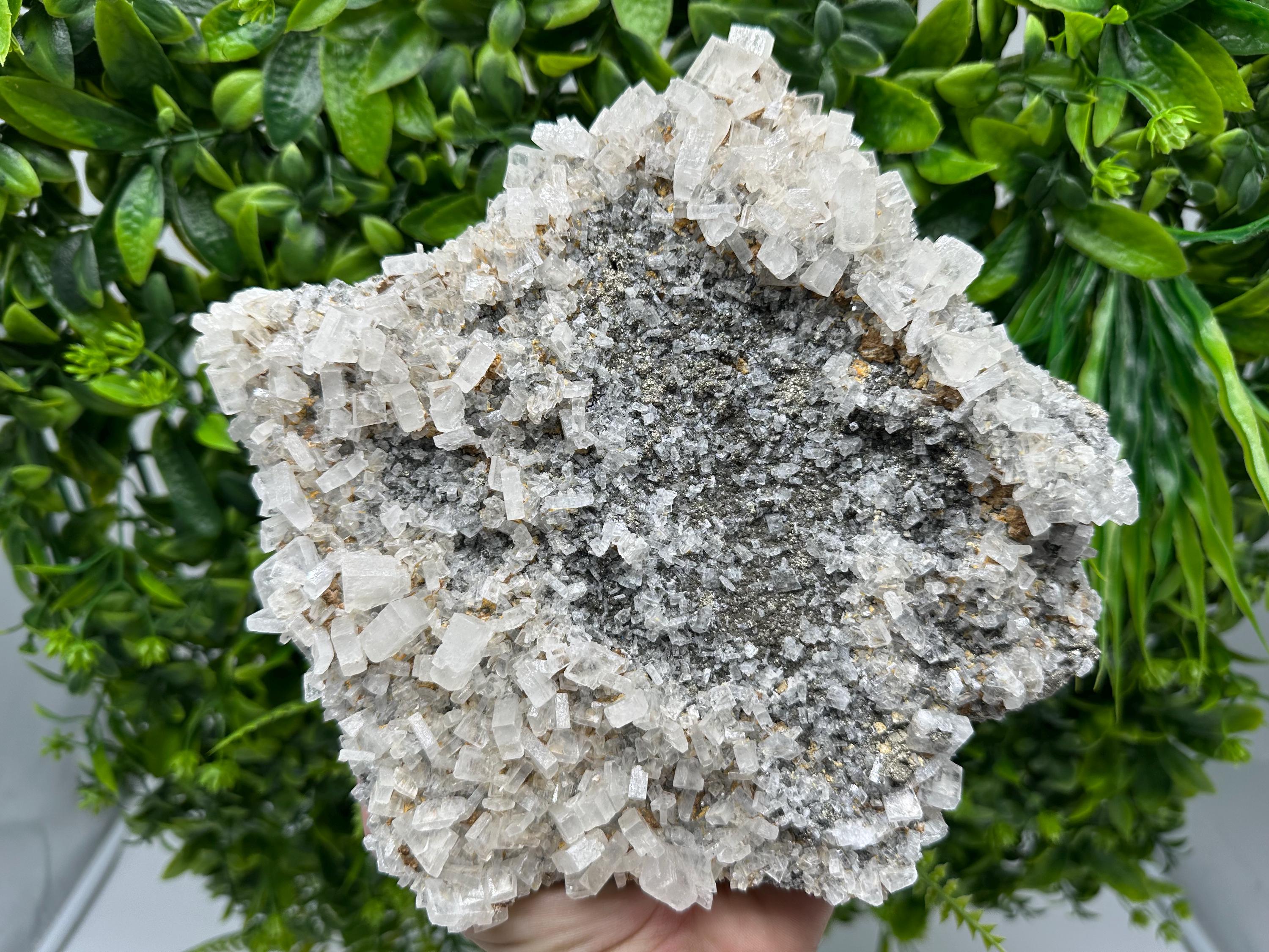 Large Barite Marcasite Chalcedony Cluster - Androvo Mine, Bulgaria