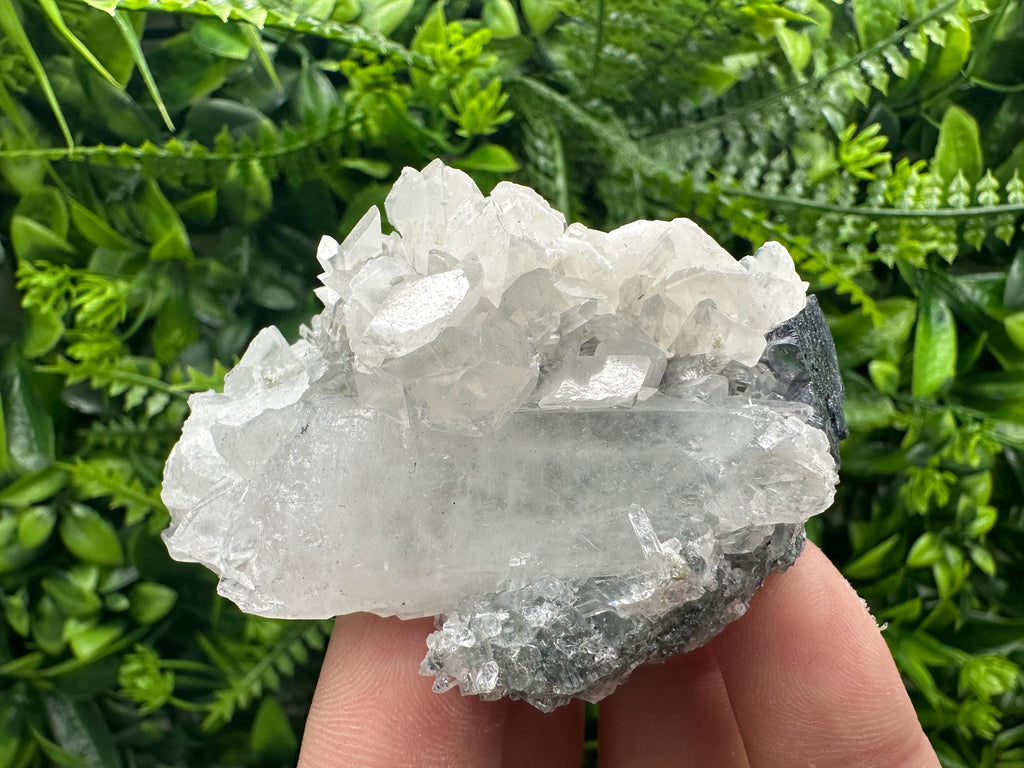 Quartz Galena Calcite Specimen: Borieva Mine, Bulgaria